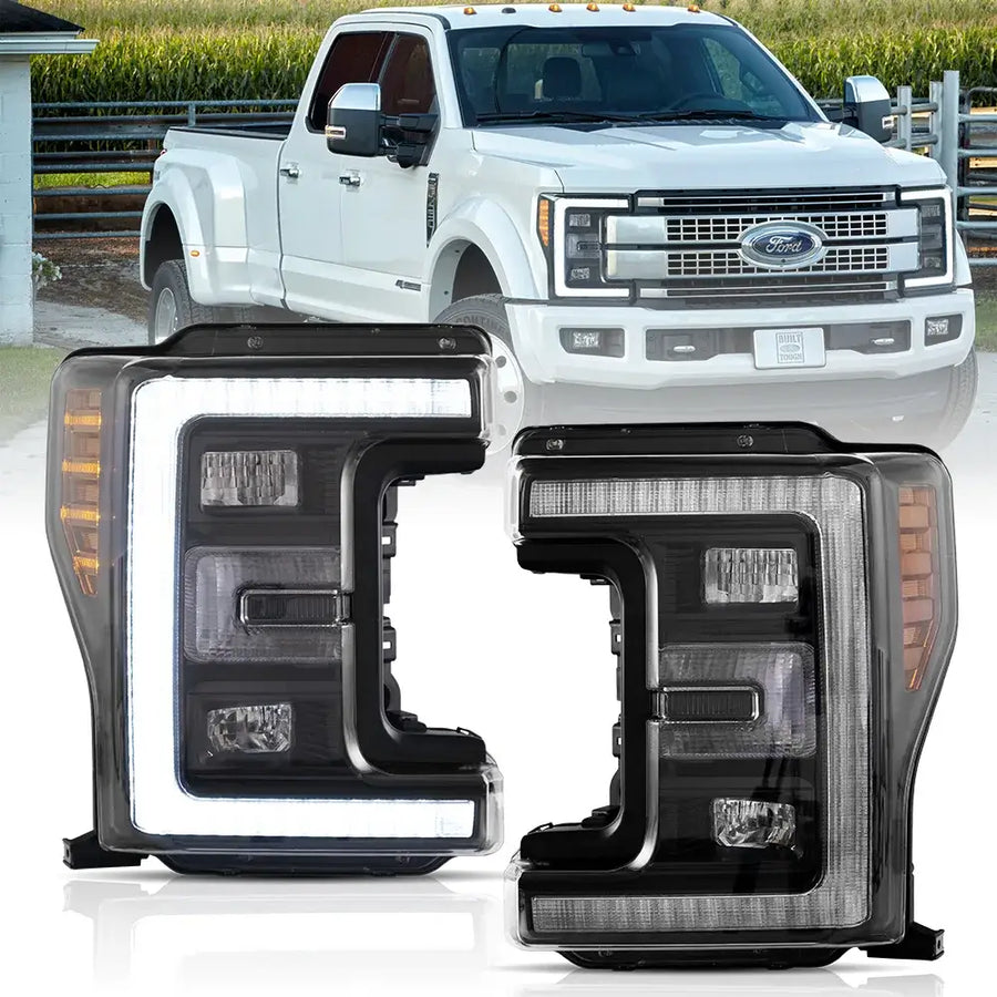 Buy Now Ford F250 F350 F450 F550 Super Duty 2017-20 Vland Headlights and upgrade car parts from SIR Tuning at the Best Price. Headlights, Tail lights, Bodykits, Navigations, Headlights and more - Fast & Free Shipping within Europe, US & Worldwide.