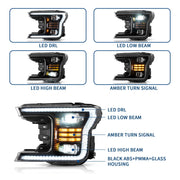 Buy Now 18-20 Ford F150 13th Gen Facelifted Vland (Ⅱ) LED Dual Beam Projector HeadLights Black and upgrade car parts from SIR Tuning at the Best Price. Headlights, Tail lights, Bodykits, Navigations, Headlights and more - Fast & Free Shipping within Europe, US & Worldwide.