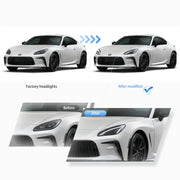 Buy Now Vland 21-24 Toyota GR86 / Subaru BRZ Headlights With Full LED Dual Beam Projector and upgrade car parts from SIR Tuning at the Best Price. Headlights, Tail lights, Bodykits, Navigations, Headlights and more - Fast & Free Shipping within Europe, US & Worldwide.