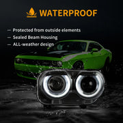Buy Now 15-24 Dodge Challenger 3th Gen Facelifted Vland Dual Beam Projector HeadLights Black and upgrade car parts from SIR Tuning at the Best Price. Headlights, Tail lights, Bodykits, Navigations, Headlights and more - Fast & Free Shipping within Europe, US & Worldwide.