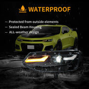 Buy Now 19-24 Chevrolet Chevy Camaro Vland Full LED Dual Beam Projector Headlights and upgrade car parts from SIR Tuning at the Best Price. Headlights, Tail lights, Bodykits, Navigations, Headlights and more - Fast & Free Shipping within Europe, US & Worldwide.