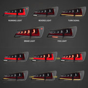 Buy Now Vland Carlamp Tail Lights For Lexus 2006-2012 IS250 IS350 ISF with Amber Turn Signal and upgrade car parts from SIR Tuning at the Best Price. Headlights, Tail lights, Bodykits, Navigations, Tail lights and more - Fast & Free Shipping within Europe, US & Worldwide.