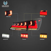 Buy Now Vland Carlamp Tail Lights For Lexus 2006-2012 IS250 IS350 ISF with Amber Turn Signal and upgrade car parts from SIR Tuning at the Best Price. Headlights, Tail lights, Bodykits, Navigations, Tail lights and more - Fast & Free Shipping within Europe, US & Worldwide.