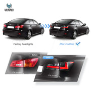 Buy Now Vland Carlamp Tail Lights For Lexus 2006-2012 IS250 IS350 ISF with Amber Turn Signal and upgrade car parts from SIR Tuning at the Best Price. Headlights, Tail lights, Bodykits, Navigations, Tail lights and more - Fast & Free Shipping within Europe, US & Worldwide.