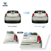 Buy Now 11-14 Chrysler 300 & Lancia Thema Vland LED Tail Lights With Start-up Animation and upgrade car parts from SIR Tuning at the Best Price. Headlights, Tail lights, Bodykits, Navigations, Automotive Taillight Assemblies and more - Fast & Free Shipping within Europe, US & Worldwide.