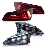 Buy Now Vland Headlights+Tail Lights For 2006-2014 Lexus IS250 IS350 IS F and upgrade car parts from SIR Tuning at the Best Price. Headlights, Tail lights, Bodykits, Navigations, Headlights and more - Fast & Free Shipping within Europe, US & Worldwide.