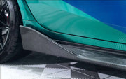 Buy Now CARBON SIDE SKIRTS for BMW G80 M3 G82 M4 2020+ and upgrade car parts from SIR Tuning at the Best Price. Headlights, Tail lights, Bodykits, Navigations, body kit and more - Fast & Free Shipping within Europe, US & Worldwide.