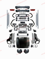 Buy Now CONVERSION UPGRADE BODY KIT for MERCEDES BENZ G-CLASS W463 1990 - 2018 upgrade to W464 and upgrade car parts from SIR Tuning at the Best Price. Headlights, Tail lights, Bodykits, Navigations, body kit and more - Fast & Free Shipping within Europe, US & Worldwide.