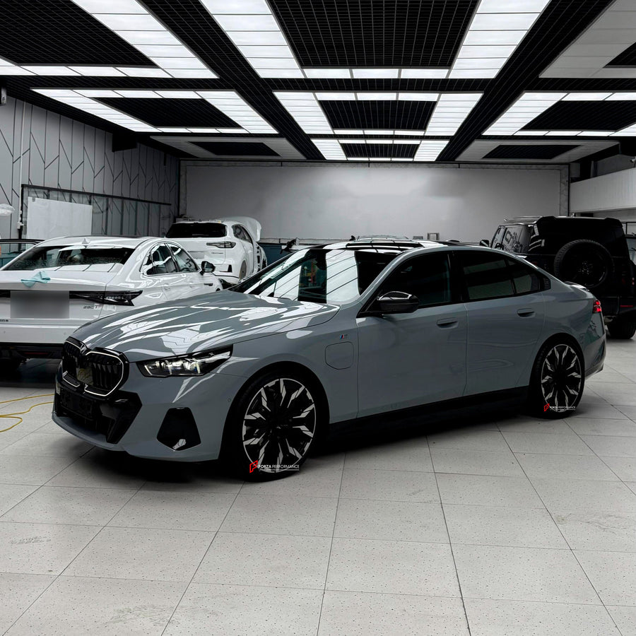 Buy Now 21 INCH FORGED WHEELS RIMS for BMW i5 G60 2025 and upgrade car parts from SIR Tuning at the Best Price. Headlights, Tail lights, Bodykits, Navigations, wheels and more - Fast & Free Shipping within Europe, US & Worldwide.