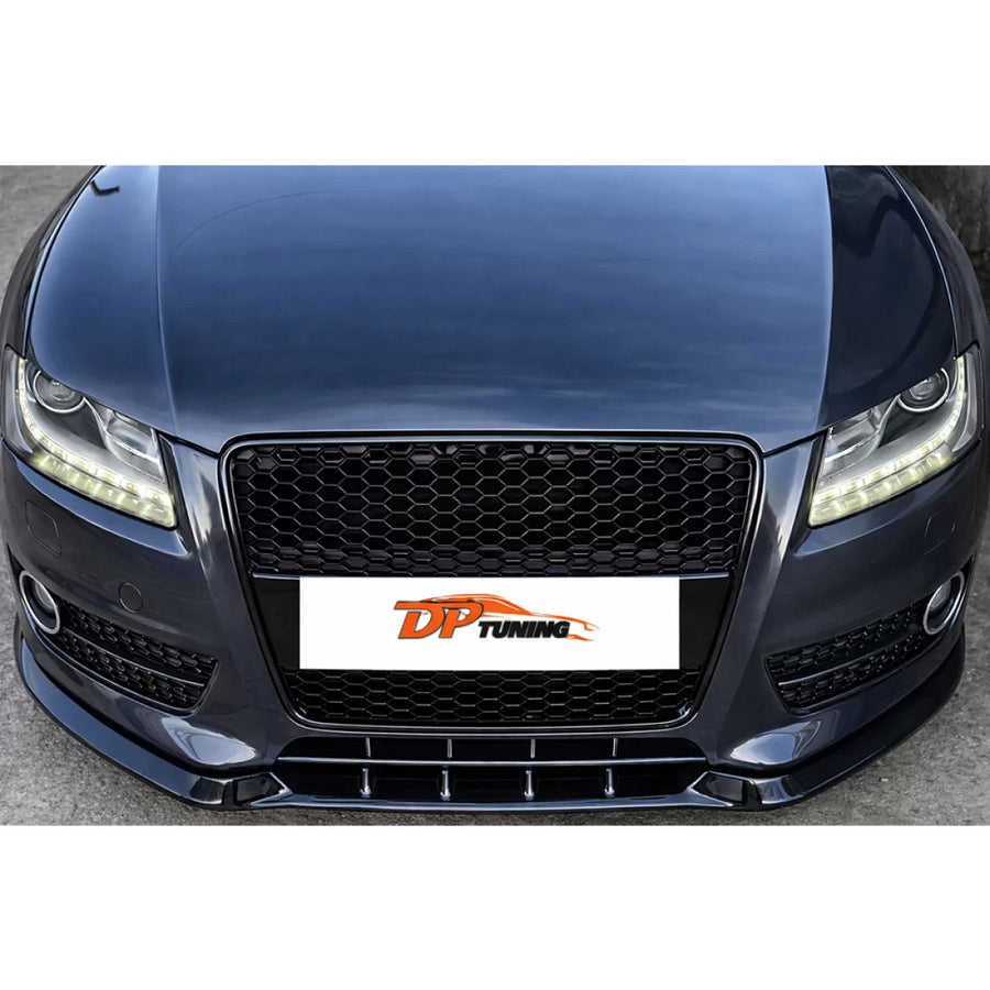 A5 B8 / 8T Front Lip Piano Black Vacuum / 2007 - 2011 – product image 1