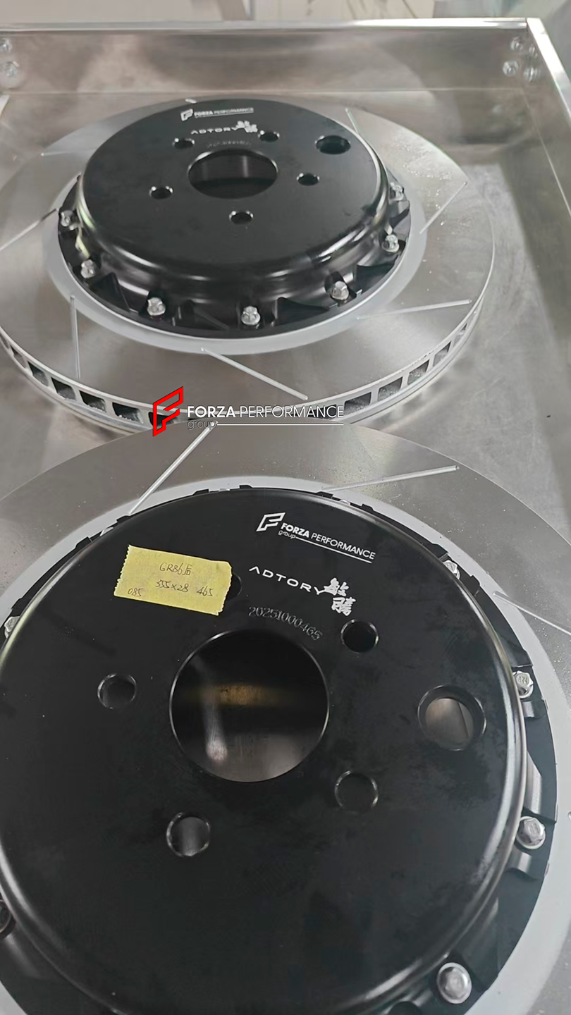 Buy Now ADTORY X FORZA PERFORMANCE RACE BIG BRAKE KIT BBK for TOYOTA GR86 ZN8 ZD8 2021+ and upgrade car parts from SIR Tuning at the Best Price. Headlights, Tail lights, Bodykits, Navigations, BIG BRAKE KIT and more - Fast & Free Shipping within Europe, US & Worldwide.