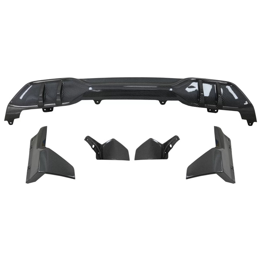 Aero Body Kit Front Bumper Lip and Air Diffuser suitable for BMW X5 G05 (2018-2022) M Performance Design Carbon Look – produc