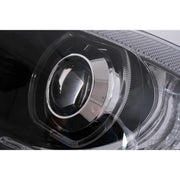 Angel Eyes Headlights suitable for BMW 3 Series E90 E91 (03.2005-2011) Black – product image 3