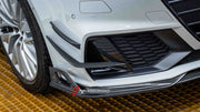 Buy Now DRY CARBON FRONT LIP CANARDS for AUDI A7 4K8 2018+ and upgrade car parts from SIR Tuning at the Best Price. Headlights, Tail lights, Bodykits, Navigations, body kit and more - Fast & Free Shipping within Europe, US & Worldwide.