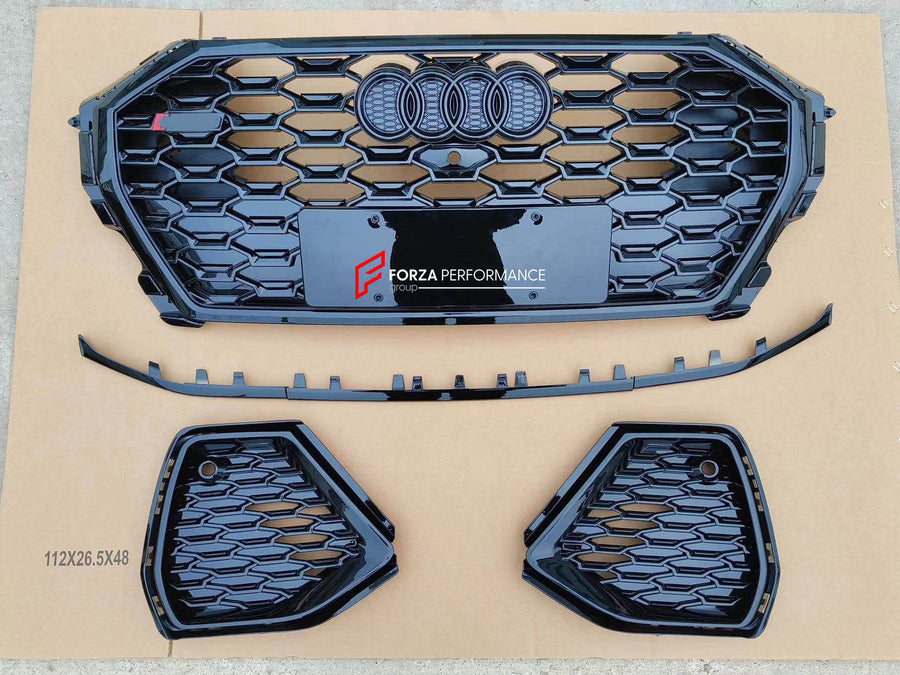 Buy Now FRONT GRILLE for AUDI Q3 2019 - 2022 | RSQ3 STYLE and upgrade car parts from SIR Tuning at the Best Price. Headlights, Tail lights, Bodykits, Navigations, body kit and more - Fast & Free Shipping within Europe, US & Worldwide.