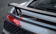 Buy Now AULENA DRY CARBON SPOILER for AUDI R8 4S 2015 - 2023 and upgrade car parts from SIR Tuning at the Best Price. Headlights, Tail lights, Bodykits, Navigations, body kit and more - Fast & Free Shipping within Europe, US & Worldwide.
