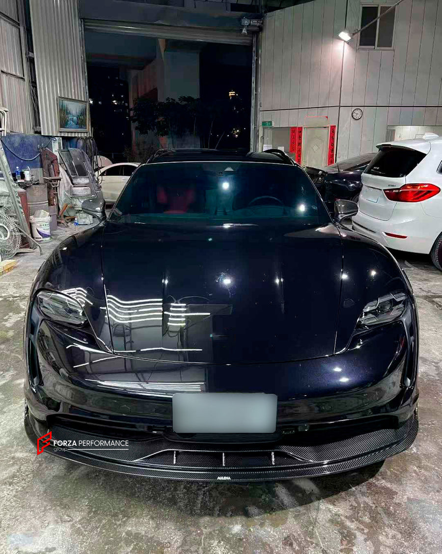 Buy Now AUTHENTIC AULENA DRY CARBON BODY KIT for PORSCHE TAYCAN J1.1 2020 - 2024 and upgrade car parts from SIR Tuning at the Best Price. Headlights, Tail lights, Bodykits, Navigations, body kit and more - Fast & Free Shipping within Europe, US & Worldwide.