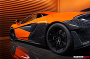 Buy Now AUTHENTIC DARWINPRO CARBON REAR BUMPER CANARDS for MCLAREN 600LT 2018 - 2021 and upgrade car parts from SIR Tuning at the Best Price. Headlights, Tail lights, Bodykits, Navigations, body kit and more - Fast & Free Shipping within Europe, US & Worldwide.
