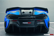 Buy Now AUTHENTIC DARWINPRO CARBON REAR BUMPER for MCLAREN 600LT 2018 - 2021 BKSS and upgrade car parts from SIR Tuning at the Best Price. Headlights, Tail lights, Bodykits, Navigations, body kit and more - Fast & Free Shipping within Europe, US & Worldwide.