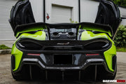 Buy Now AUTHENTIC DARWINPRO CARBON REAR BUMPER WITH DIFFUSER for MCLAREN 600LT 2018 - 2021 and upgrade car parts from SIR Tuning at the Best Price. Headlights, Tail lights, Bodykits, Navigations, body kit and more - Fast & Free Shipping within Europe, US & Worldwide.
