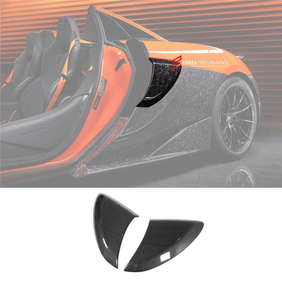 Buy Now AUTHENTIC DARWINPRO CARBON SIDE SCOOPS for MCLAREN 600LT 2018 - 2021 and upgrade car parts from SIR Tuning at the Best Price. Headlights, Tail lights, Bodykits, Navigations, body kit and more - Fast & Free Shipping within Europe, US & Worldwide.