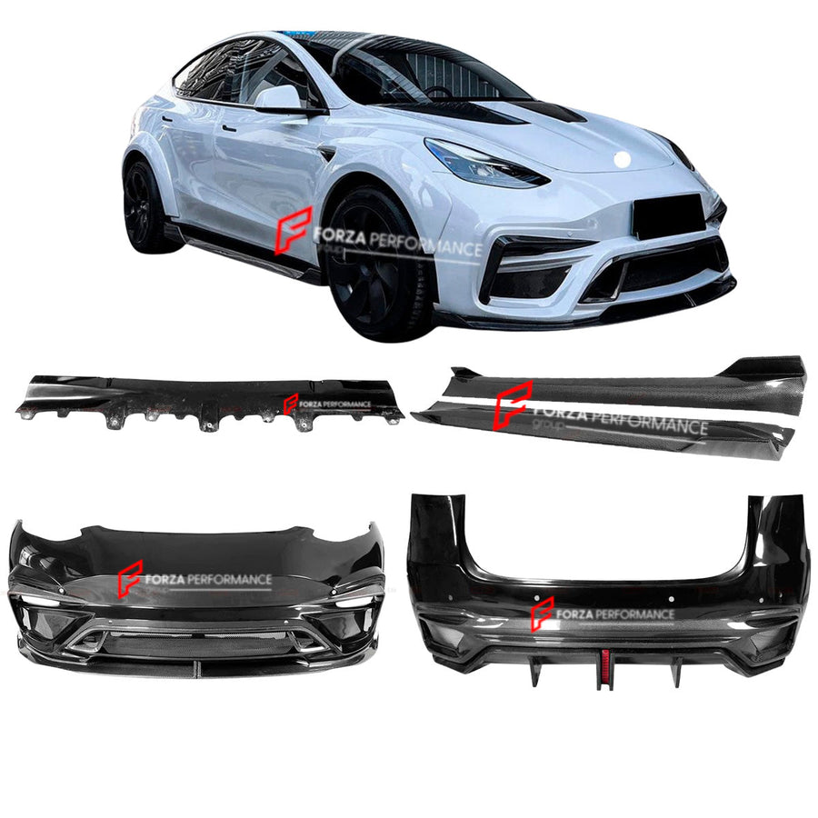 Buy Now AUTHENTIC IMP PERFORMANCE WIDE BODY KIT for TESLA MODEL Y and upgrade car parts from SIR Tuning at the Best Price. Headlights, Tail lights, Bodykits, Navigations, body kit and more - Fast & Free Shipping within Europe, US & Worldwide.