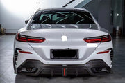 Buy Now CARBON FIBER BODY KIT for BMW 8 SERIES G16 2019+ and upgrade car parts from SIR Tuning at the Best Price. Headlights, Tail lights, Bodykits, Navigations, body kit and more - Fast & Free Shipping within Europe, US & Worldwide.
