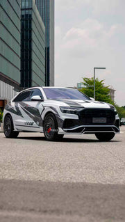 Buy Now AUTHENTIC ROWEN CARBON BODY KIT for AUDI Q8 4M 2018 - 2023 and upgrade car parts from SIR Tuning at the Best Price. Headlights, Tail lights, Bodykits, Navigations, Carbon body kit and more - Fast & Free Shipping within Europe, US & Worldwide.