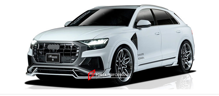 Buy Now AUTHENTIC ROWEN CARBON BODY KIT for AUDI Q8 4M 2018 - 2023 and upgrade car parts from SIR Tuning at the Best Price. Headlights, Tail lights, Bodykits, Navigations, Carbon body kit and more - Fast & Free Shipping within Europe, US & Worldwide.