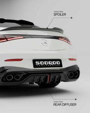 Buy Now AUTHENTIC SOOQOO CARBON BODY KIT for MERCEDES-BENZ CLE53 AMG COUPE 2025+ and upgrade car parts from SIR Tuning at the Best Price. Headlights, Tail lights, Bodykits, Navigations, body kit and more - Fast & Free Shipping within Europe, US & Worldwide.