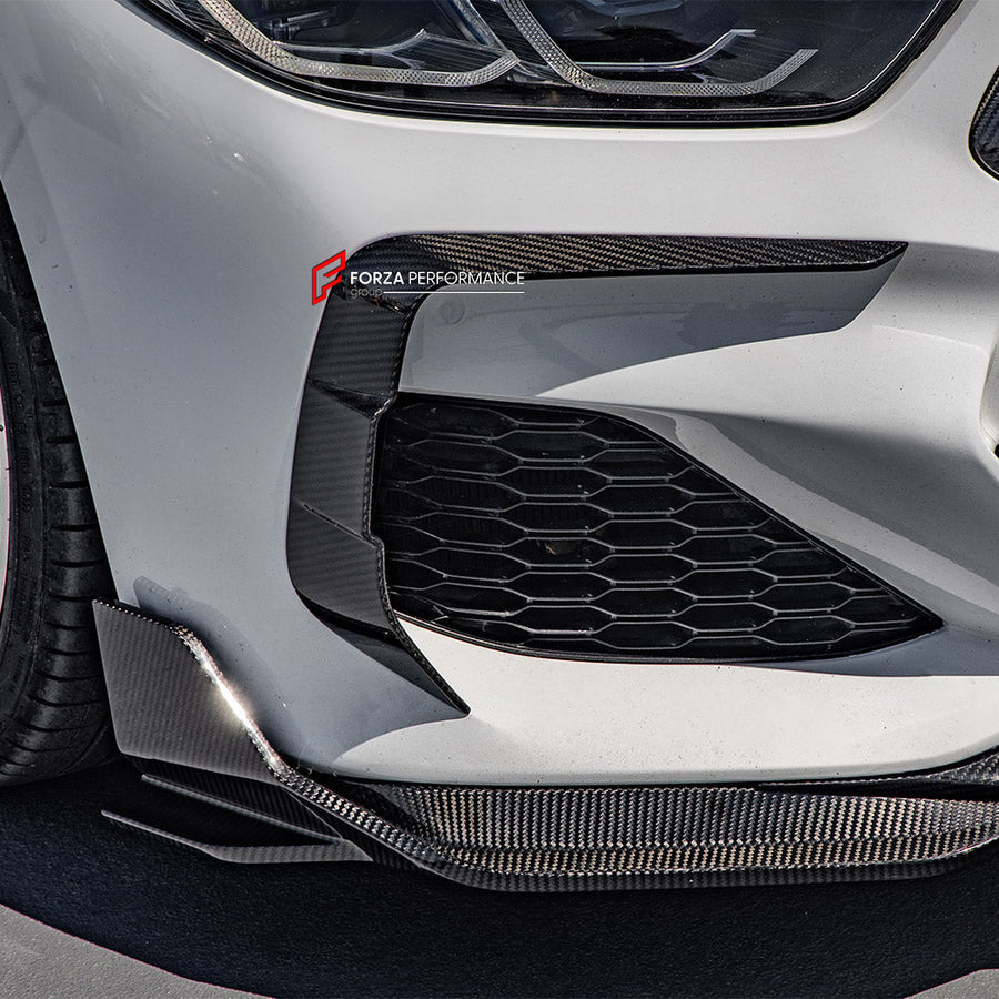 Buy Now AUTHENTIC SOOQOO CARBON FRONT BUMPER CANARDS for BMW 8 SERIES G14 G15 G16 2018+ and upgrade car parts from SIR Tuning at the Best Price. Headlights, Tail lights, Bodykits, Navigations, body kit and more - Fast & Free Shipping within Europe, US & Worldwide.
