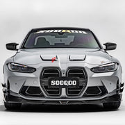 Buy Now AUTHENTIC SOOQOO CARBON HOOD VENT TRIMS for BMW M3 G80 G81 2020+ M4 G82 G83 2021+ and upgrade car parts from SIR Tuning at the Best Price. Headlights, Tail lights, Bodykits, Navigations, Carbon body kit and more - Fast & Free Shipping within Europe, US & Worldwide.