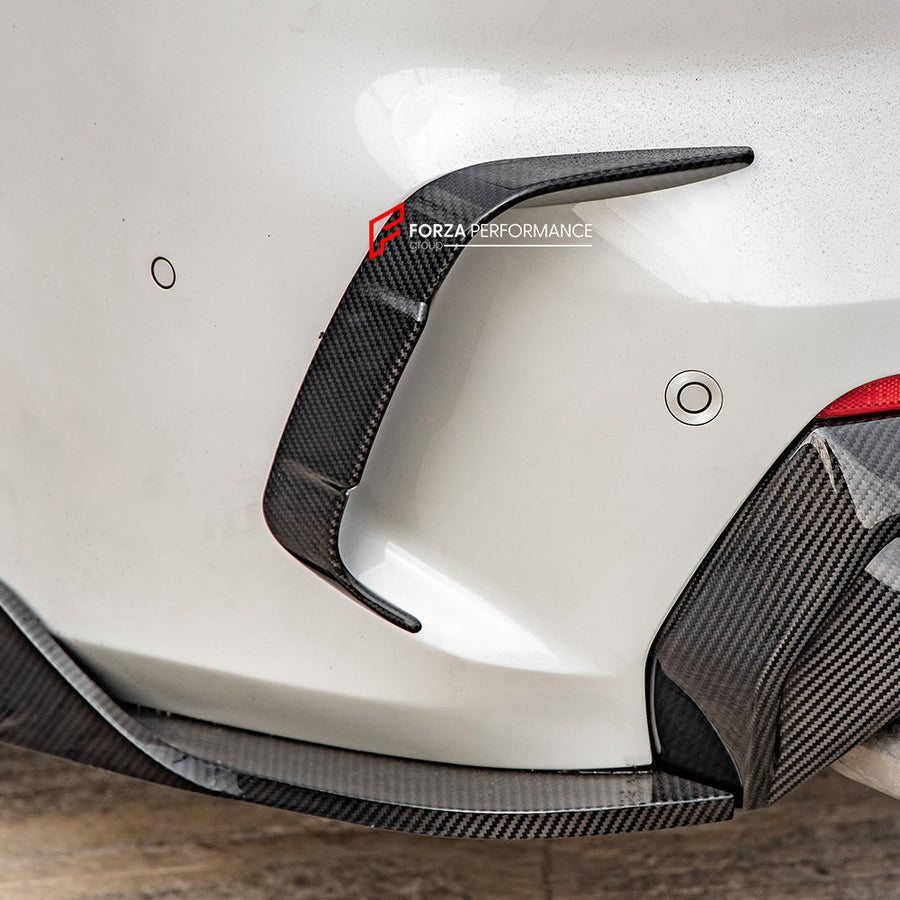 Buy Now AUTHENTIC SOOQOO CARBON REAR AIR VENT TRIMS for BMW 4 SERIES G22 G23 2020+ and upgrade car parts from SIR Tuning at the Best Price. Headlights, Tail lights, Bodykits, Navigations, body kit and more - Fast & Free Shipping within Europe, US & Worldwide.