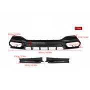 Buy Now AUTHENTIC SOOQOO CARBON REAR DIFFUSER for BMW 8 SERIES G14 G15 CONVERTIBLE CABRIOLET CABRIO COUPE 2018+ and upgrade car parts from SIR Tuning at the Best Price. Headlights, Tail lights, Bodykits, Navigations, body kit and more - Fast & Free Shipping within Europe, US & Worldwide.