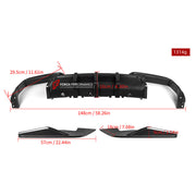 Buy Now AUTHENTIC SOOQOO CARBON REAR DIFFUSER for BMW M8 F91 F92 F93 2019+ and upgrade car parts from SIR Tuning at the Best Price. Headlights, Tail lights, Bodykits, Navigations, body kit and more - Fast & Free Shipping within Europe, US & Worldwide.