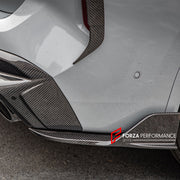 Buy Now AUTHENTIC SOOQOO CARBON REAR DIFFUSER for BMW X3M F97 LCI 2022+ and upgrade car parts from SIR Tuning at the Best Price. Headlights, Tail lights, Bodykits, Navigations, body kit and more - Fast & Free Shipping within Europe, US & Worldwide.