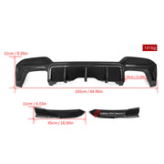 Buy Now AUTHENTIC SOOQOO CARBON REAR DIFFUSER for BMW X3M F97 LCI 2022+ and upgrade car parts from SIR Tuning at the Best Price. Headlights, Tail lights, Bodykits, Navigations, body kit and more - Fast & Free Shipping within Europe, US & Worldwide.