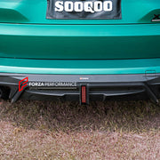 Buy Now AUTHENTIC SOOQOO CARBON REAR DIFFUSER with BRAKE LIGHT for BMW X5M F95 LCI 2023+ and upgrade car parts from SIR Tuning at the Best Price. Headlights, Tail lights, Bodykits, Navigations, body kit and more - Fast & Free Shipping within Europe, US & Worldwide.
