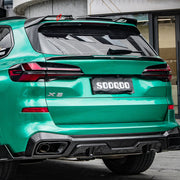 Buy Now AUTHENTIC SOOQOO CARBON ROOF SPOILER for BMW X5 G05 2019+ and upgrade car parts from SIR Tuning at the Best Price. Headlights, Tail lights, Bodykits, Navigations, Carbon body kit and more - Fast & Free Shipping within Europe, US & Worldwide.