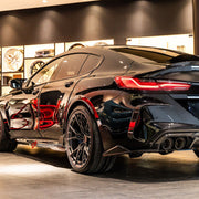 Buy Now AUTHENTIC SOOQOO CARBON SIDE SKIRTS for BMW M8 F93 2019+ BMW 8 SERIES G16 2018+ and upgrade car parts from SIR Tuning at the Best Price. Headlights, Tail lights, Bodykits, Navigations, body kit and more - Fast & Free Shipping within Europe, US & Worldwide.