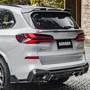 Buy Now AUTHENTIC SOOQOO CARBON TRUNK SPOILER for BMW X5 G05 2019+ and upgrade car parts from SIR Tuning at the Best Price. Headlights, Tail lights, Bodykits, Navigations, Carbon body kit and more - Fast & Free Shipping within Europe, US & Worldwide.