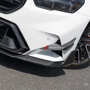 Buy Now AUTHENTIC SOOQOO DRY CARBON FRONT BUMPER CANARDS for BMW M5 G90 G99 2025+ and upgrade car parts from SIR Tuning at the Best Price. Headlights, Tail lights, Bodykits, Navigations, Carbon body kit and more - Fast & Free Shipping within Europe, US & Worldwide.