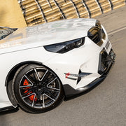 Buy Now AUTHENTIC SOOQOO DRY CARBON FRONT BUMPER CANARDS for BMW M5 G90 G99 2025+ and upgrade car parts from SIR Tuning at the Best Price. Headlights, Tail lights, Bodykits, Navigations, Carbon body kit and more - Fast & Free Shipping within Europe, US & Worldwide.