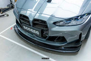 Buy Now AUTHENTIC SOOQOO DRY CARBON FRONT LIP for BMW M3 G80 G81 2020+ M4 G82 G83 2021+ M3 G80 GT4 STYLE and upgrade car parts from SIR Tuning at the Best Price. Headlights, Tail lights, Bodykits, Navigations, Carbon body kit and more - Fast & Free Shipping within Europe, US & Worldwide.