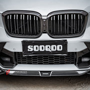 Buy Now AUTHENTIC SOOQOO DRY CARBON FRONT LIP for BMW X3M F97 LCI X4M F98 LCI 2022+ and upgrade car parts from SIR Tuning at the Best Price. Headlights, Tail lights, Bodykits, Navigations, body kit and more - Fast & Free Shipping within Europe, US & Worldwide.