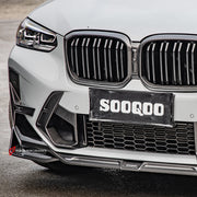 Buy Now AUTHENTIC SOOQOO DRY CARBON FRONT LIP for BMW X3M F97 LCI X4M F98 LCI 2022+ and upgrade car parts from SIR Tuning at the Best Price. Headlights, Tail lights, Bodykits, Navigations, body kit and more - Fast & Free Shipping within Europe, US & Worldwide.
