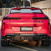 Buy Now AUTHENTIC SOOQOO DRY CARBON ROOF SPOILER for BMW X6 G06 2020+ X6M F96 2020+ and upgrade car parts from SIR Tuning at the Best Price. Headlights, Tail lights, Bodykits, Navigations, Carbon body kit and more - Fast & Free Shipping within Europe, US & Worldwide.