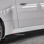 Buy Now AUTHENTIC SOOQOO DRY CARBON SIDE SKIRTS for BMW M2 G87 2023+ and upgrade car parts from SIR Tuning at the Best Price. Headlights, Tail lights, Bodykits, Navigations, Carbon body kit and more - Fast & Free Shipping within Europe, US & Worldwide.