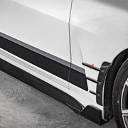 Buy Now AUTHENTIC SOOQOO DRY CARBON SIDE SPAT TRIMS for BMW 4 SERIES G22 G23 2020+ and upgrade car parts from SIR Tuning at the Best Price. Headlights, Tail lights, Bodykits, Navigations, body kit and more - Fast & Free Shipping within Europe, US & Worldwide.