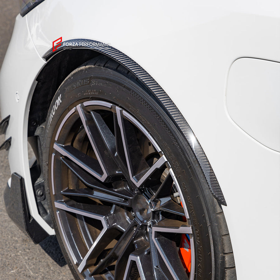 Buy Now AUTHENTIC SOOQOO DRY CARBON WHEEL ARCH TRIM for BMW M5 G90 G99 2025+ and upgrade car parts from SIR Tuning at the Best Price. Headlights, Tail lights, Bodykits, Navigations, Carbon body kit and more - Fast & Free Shipping within Europe, US & Worldwide.